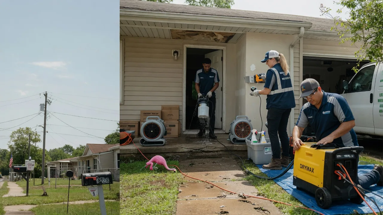 Storm Damage Water Removal in Woodbury, TN near me